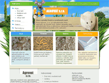 Tablet Screenshot of agrovat.cz